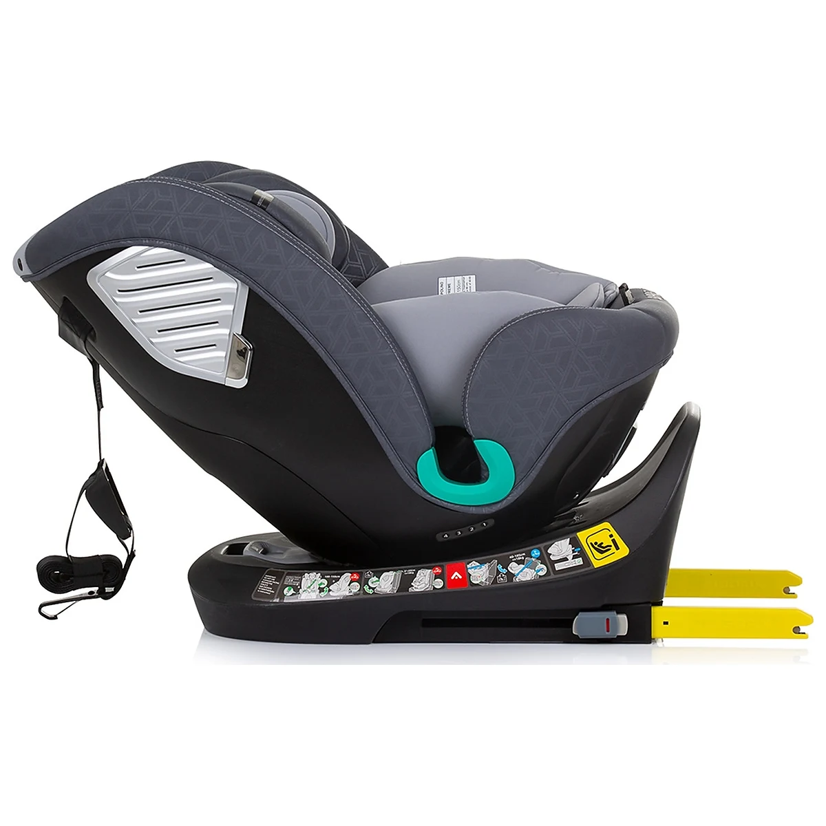 Scaun auto Chipolino Supreme I-Size 40-150 cm cu sistem Isofix granite 12 ani [9]