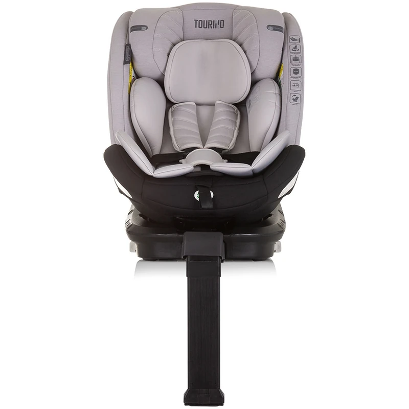 Scaun auto Chipolino Tourino Isofix Ash grey [5]