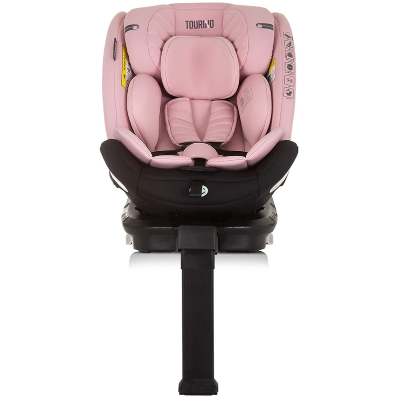 Scaun auto Chipolino Tourino Isofix Roz flamingo [5]