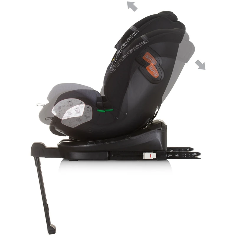 Scaun auto Chipolino Tourino Isofix Obsidian [7]