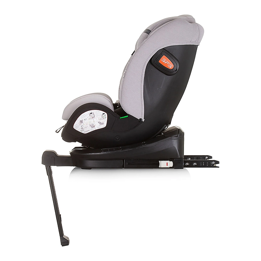 Scaun auto Chipolino Tourino Isofix Ash grey [4]
