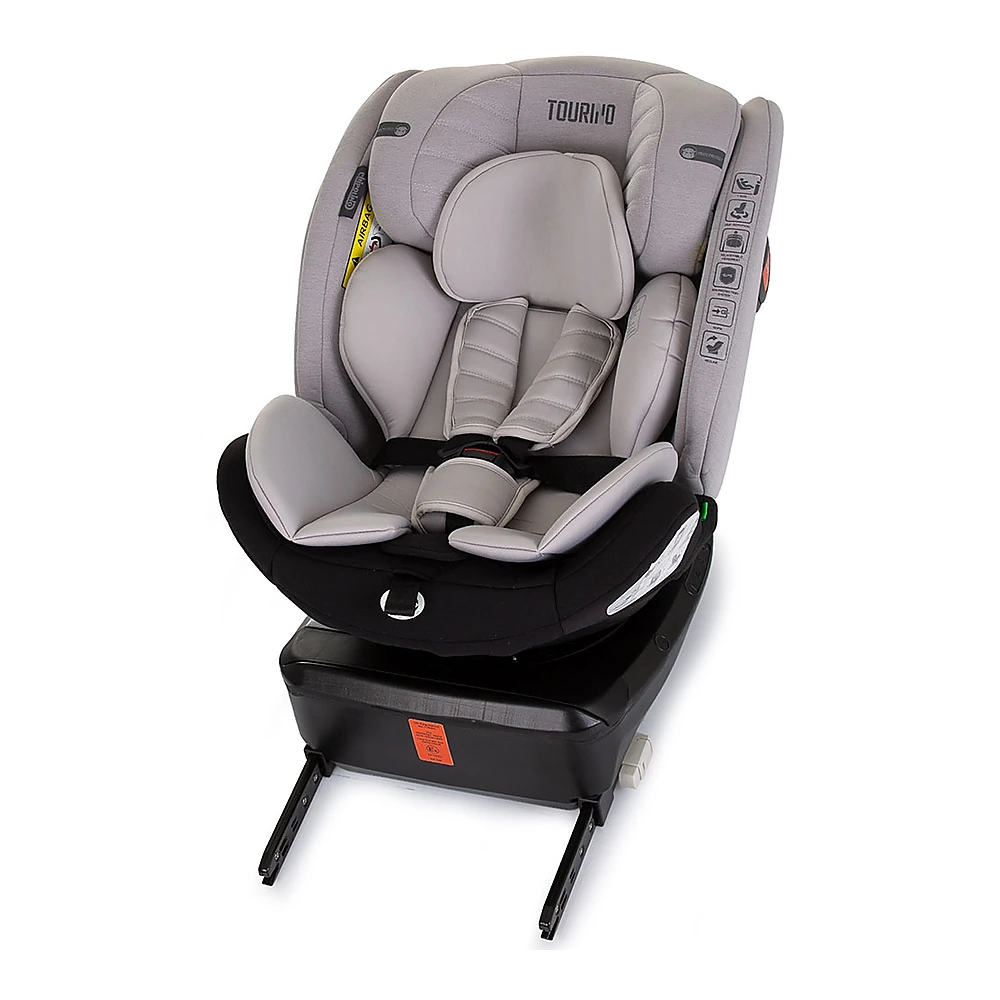 Scaun auto Chipolino Tourino Isofix Ash grey [10]