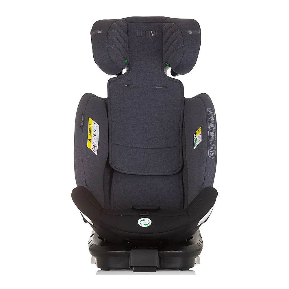 Scaun auto Chipolino Tourino Isofix Grey mix [9]