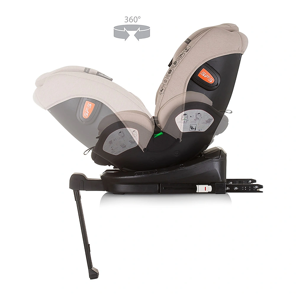 Scaun auto Chipolino Tourino Isofix Macadamia [7]