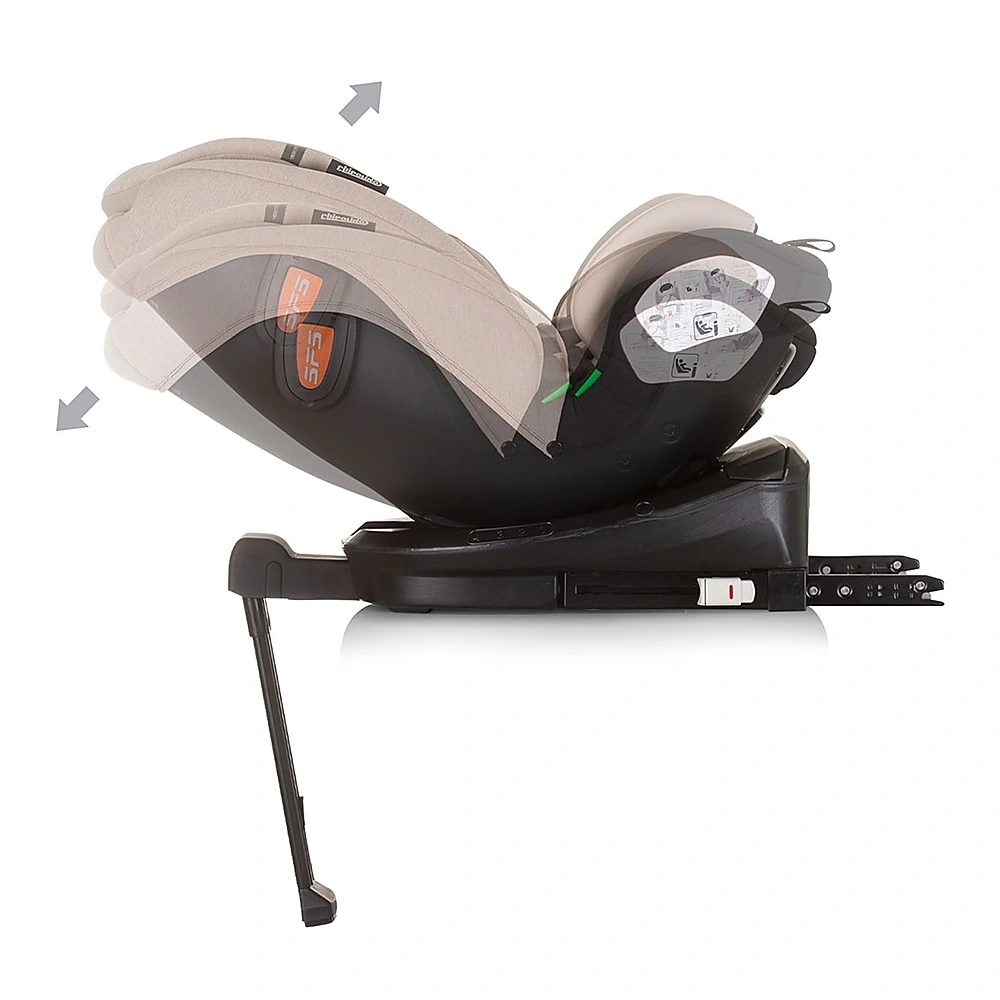 Scaun auto Chipolino Tourino Isofix Macadamia [8]