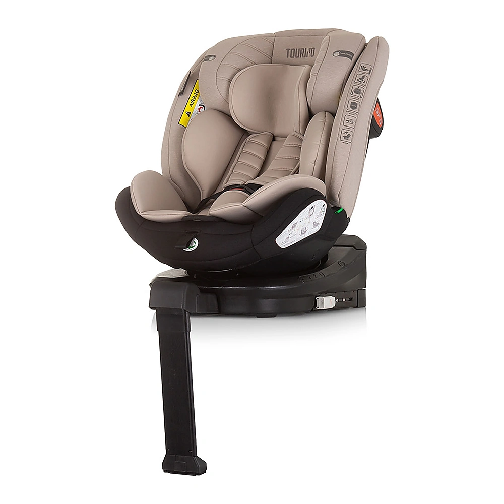 Scaun auto Chipolino Tourino Isofix Macadamia [2]