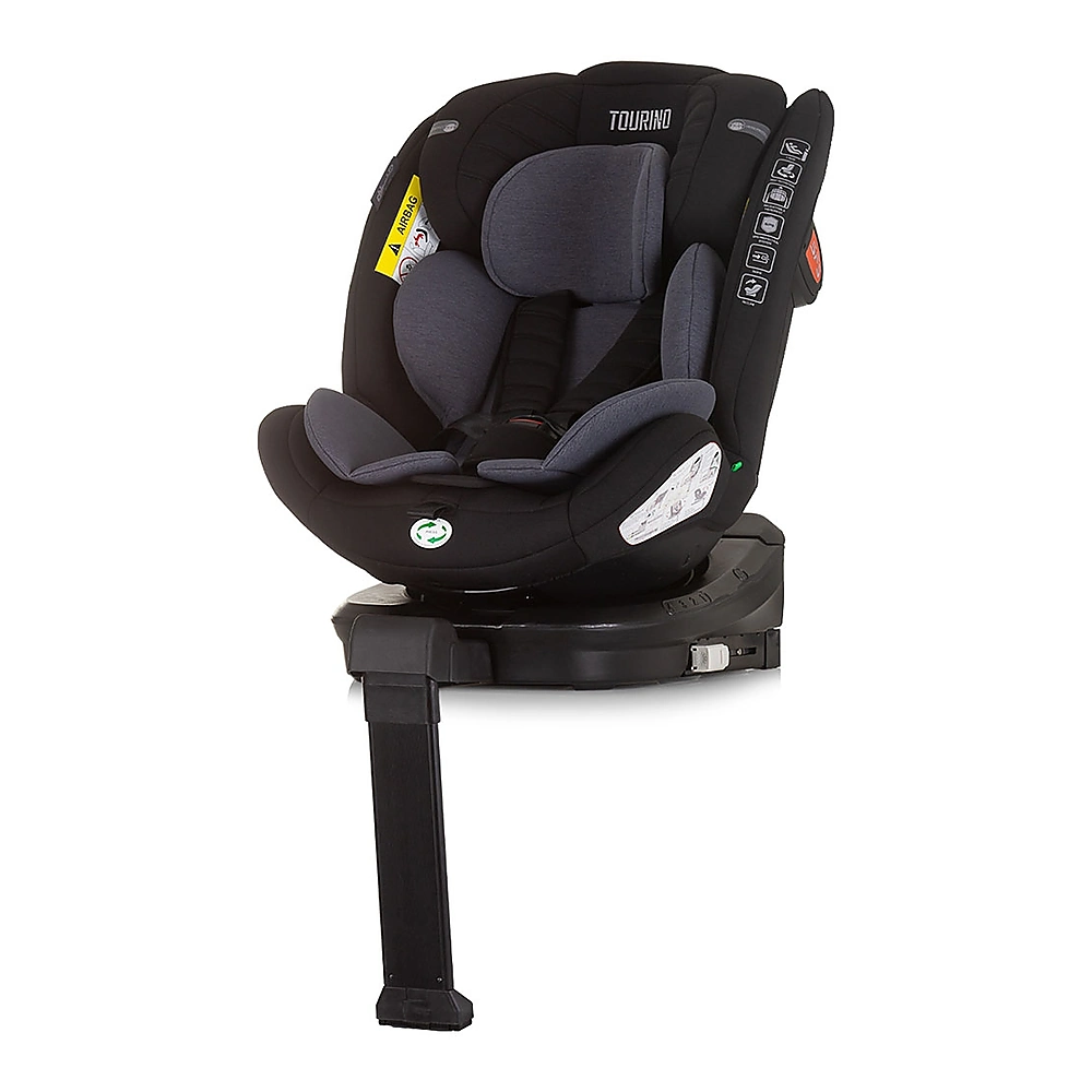 Scaun auto Chipolino Tourino Isofix Obsidian [2]