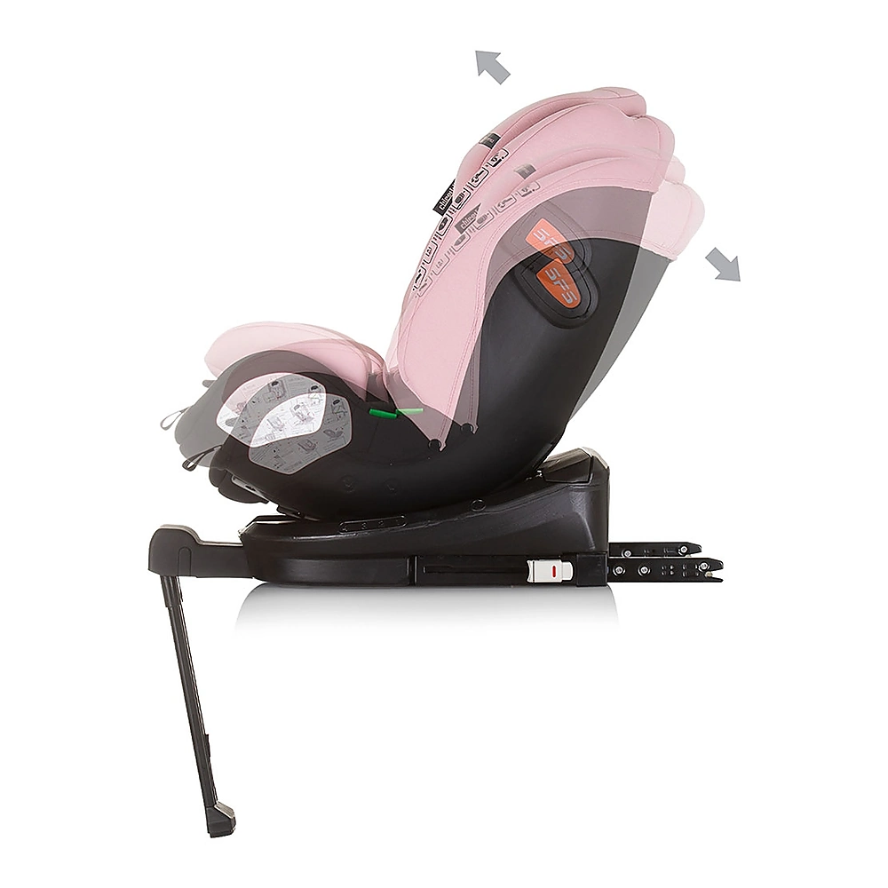 Scaun auto Chipolino Tourino Isofix Roz flamingo [5]