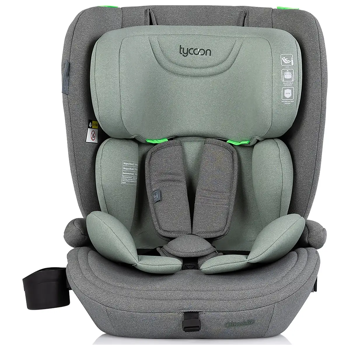 Scaun auto Chipolino Tycoon I-Size 76-150 cm basil 15 luni [2]