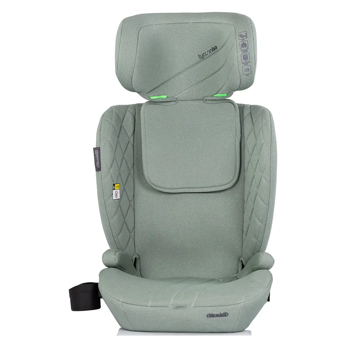 Scaun auto Chipolino Tycoon Iso I-Size 76-150 cm cu sistem Isofix, Basil [3]