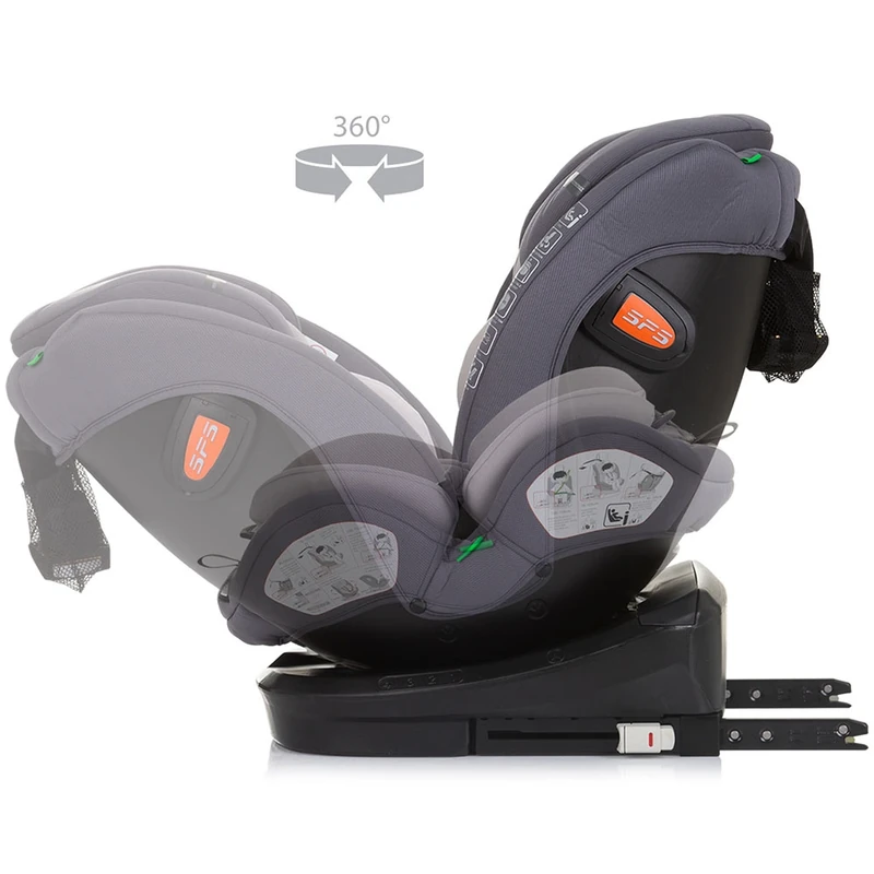 Scaun auto Chipolino Volare Isofix Granite [8]