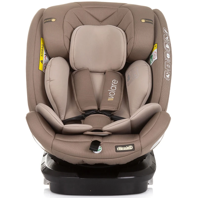 Scaun auto Chipolino Volare I-Size 40-150 cm macadamia cu sistem Isofix [3]