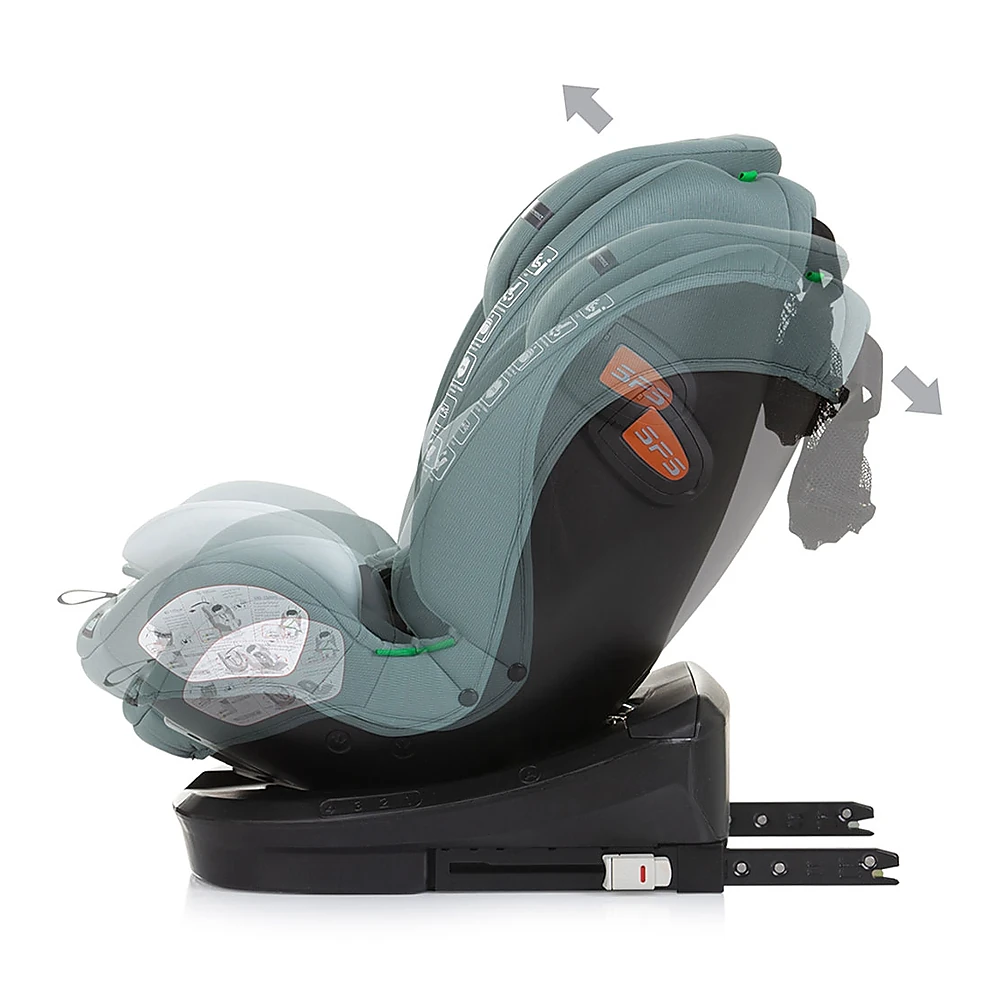 Scaun auto Chipolino Volare Isofix Pastel green [5]
