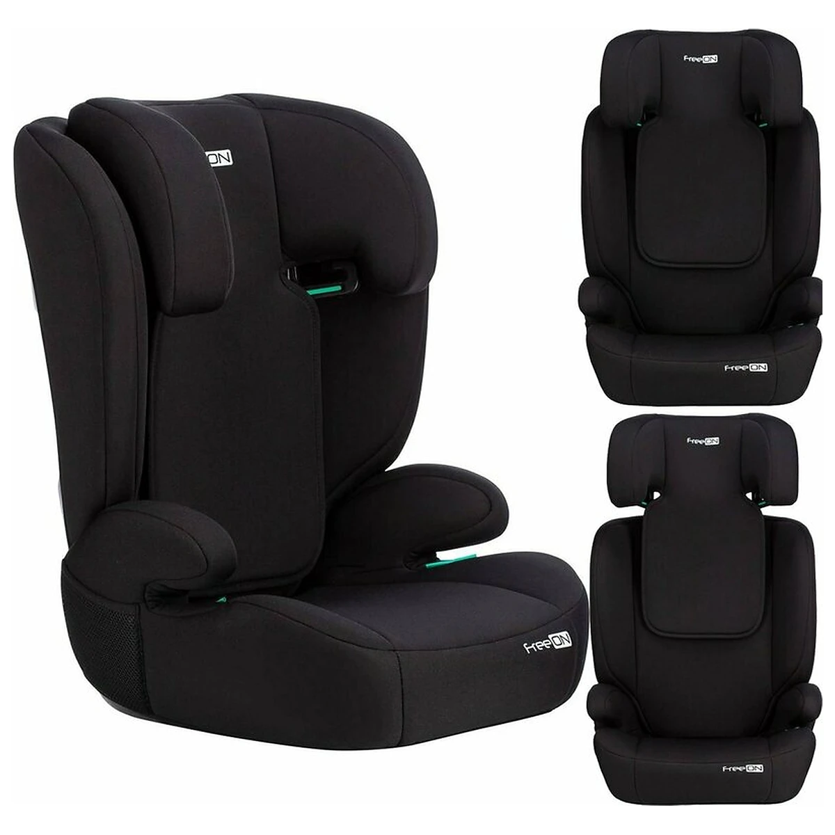 Scaun auto, FreeON, Vega, I-Size, Grupa 2/3, 100-150 cm, 4-12 ani, Cu husa detasabila, Cu cotiere, Cu tetiera reglabila [9]