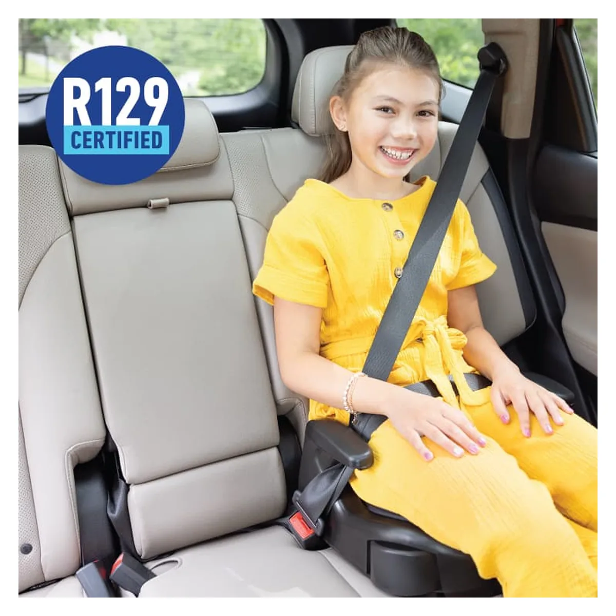 Scaun auto Graco booster i-Size, Booster Basic Opal Sky [8]