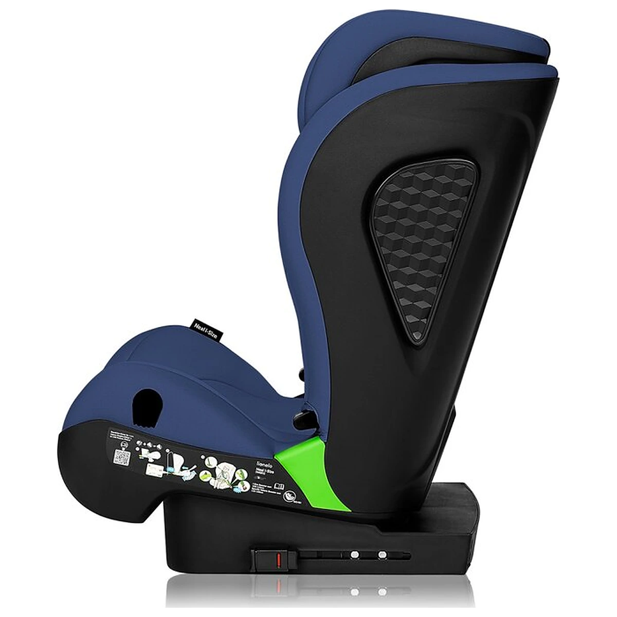 Scaun auto i-Size, Lionelo, Neal, 15-36 Kg, 100-150 cm, Isofix, Albastru [7]