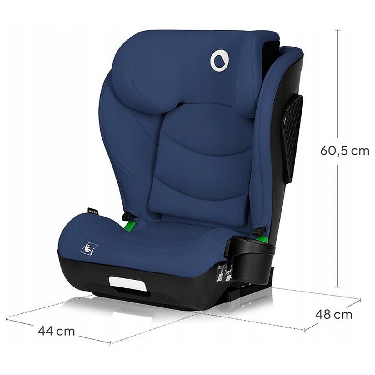 Scaun auto i-Size, Lionelo, Neal, 15-36 Kg, 100-150 cm, Isofix, Albastru [20]