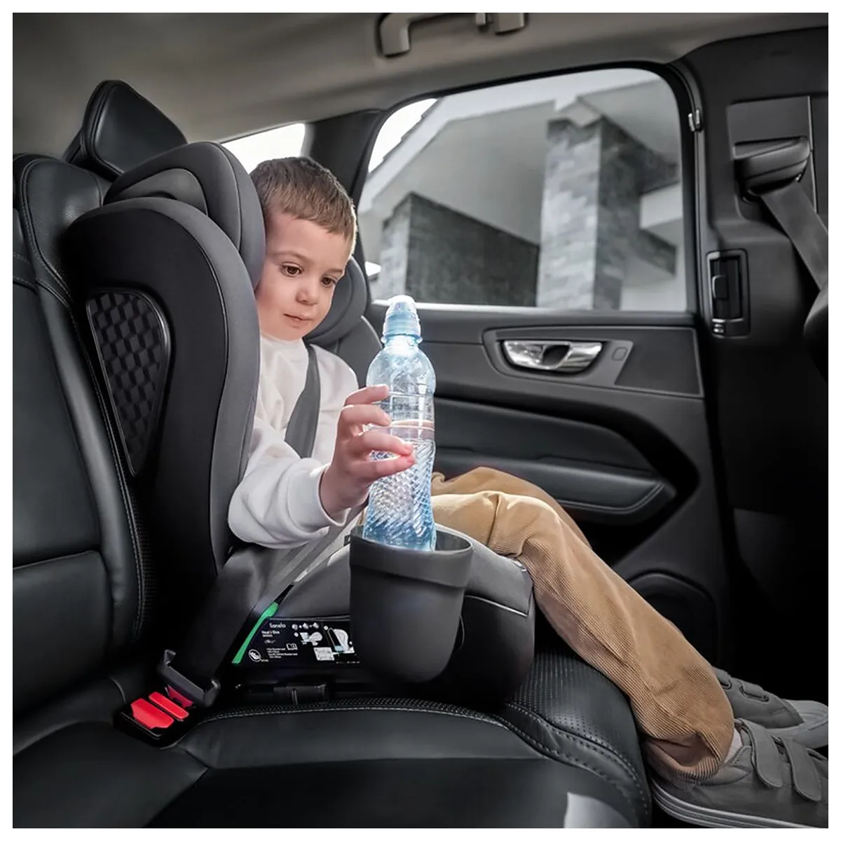 Scaun auto i-Size, Lionelo, Neal, 15-36 Kg, 100-150 cm, Isofix, Albastru [22]