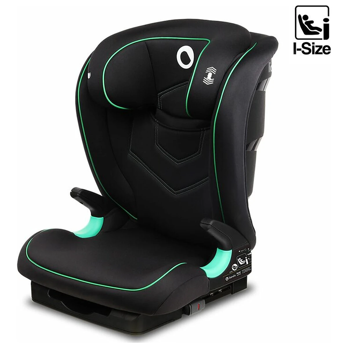 Scaun auto i-Size, Lionelo, Neal, 15-36 Kg, 100-150 cm, Isofix, Negru 12 ani [4]