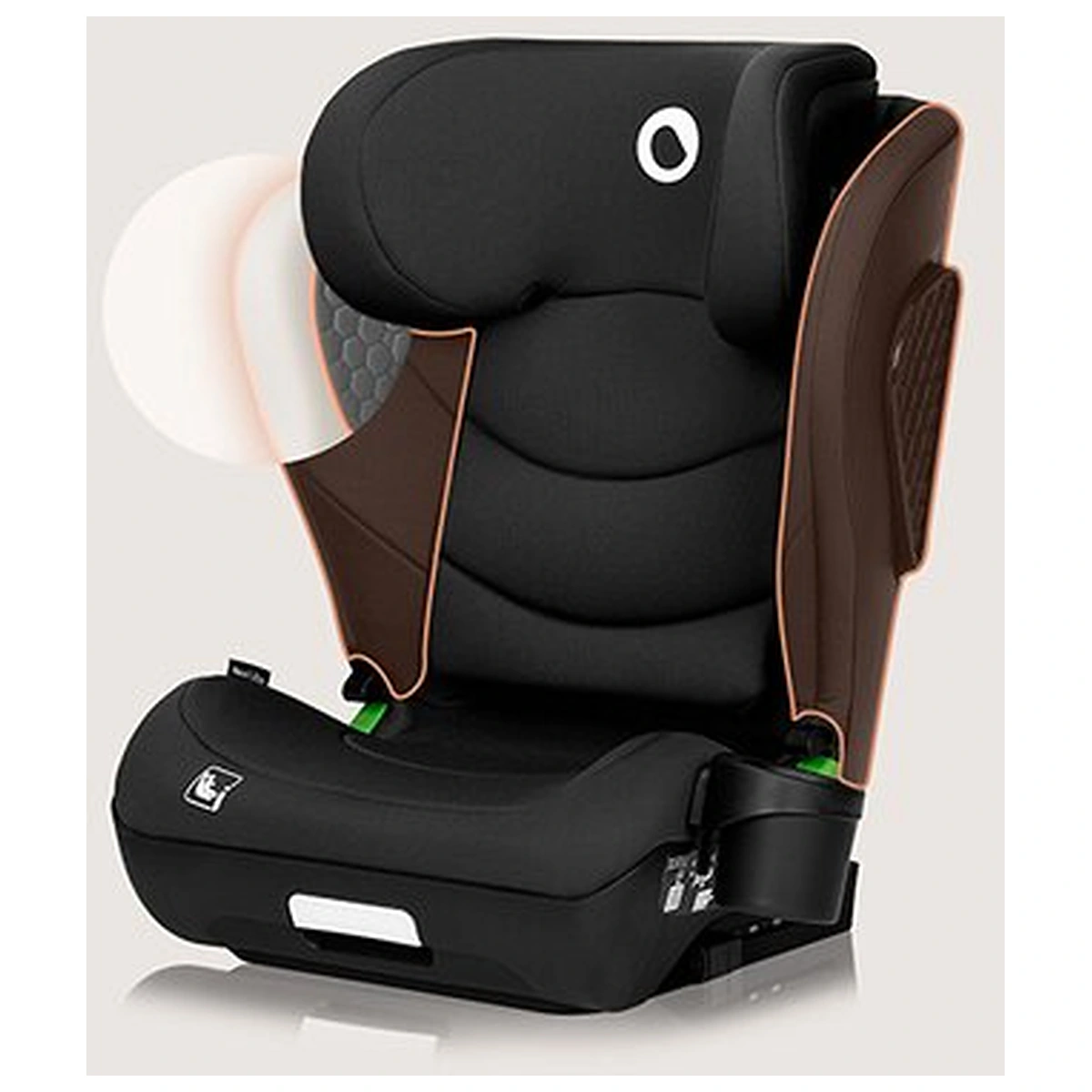 Scaun auto i-Size, Lionelo, Neal, 15-36 Kg, 100-150 cm, Isofix, Negru [15]