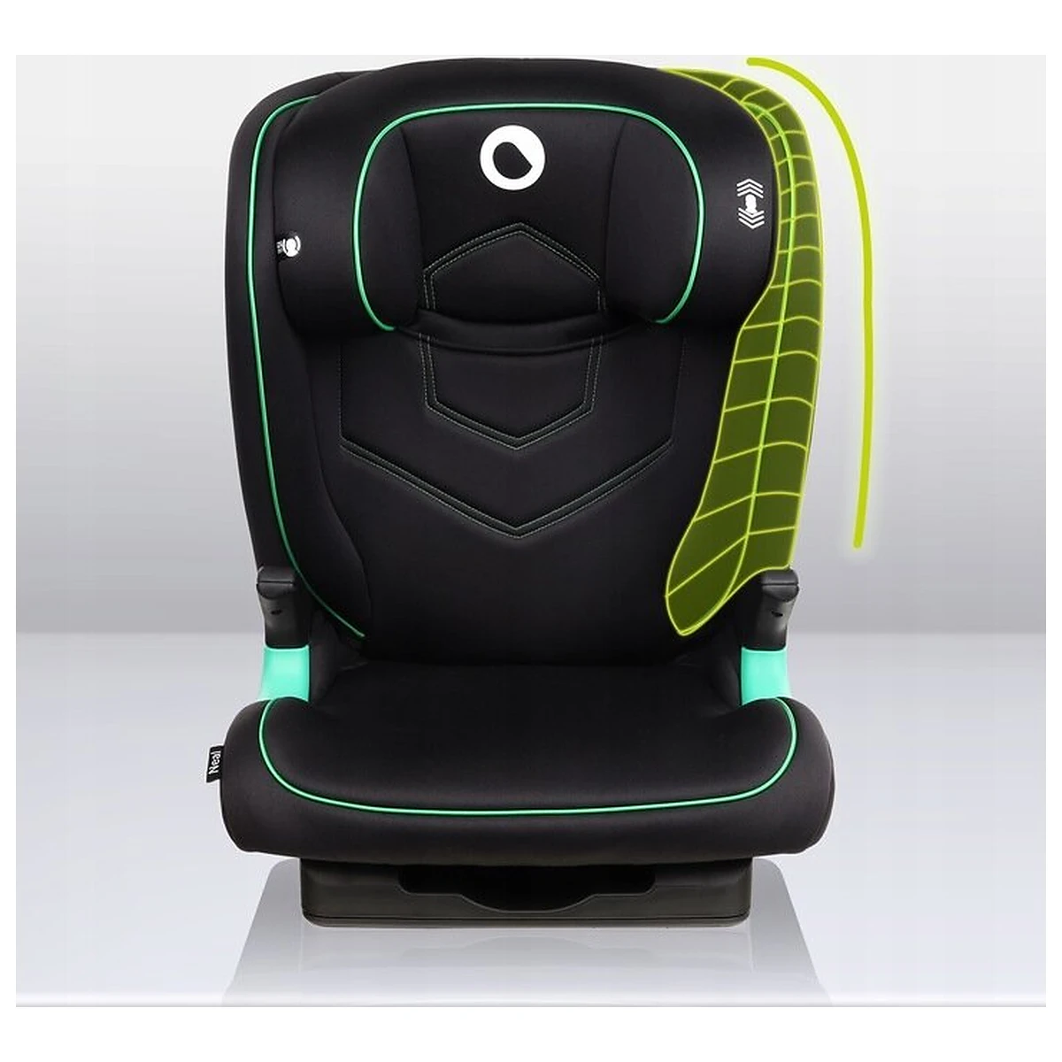 Scaun auto i-Size, Lionelo, Neal, 15-36 Kg, 100-150 cm, Isofix, Negru 12 ani [22]