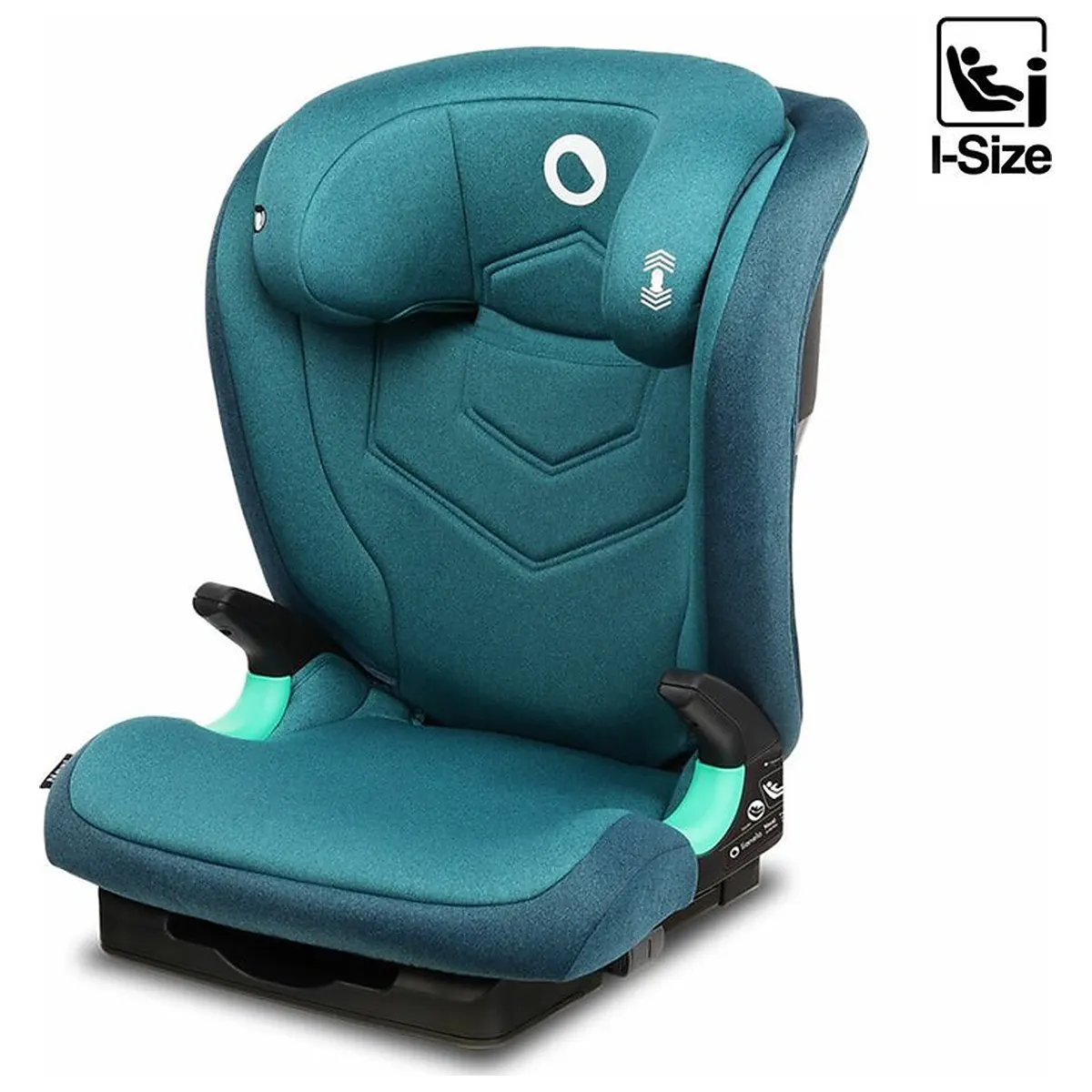 Scaun auto i-Size, Lionelo, Neal, 15-36 Kg, 100-150 cm, Isofix, Verde 12 ani [4]
