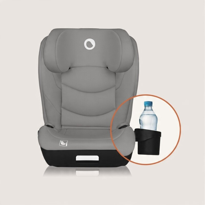 Scaun auto i-Size, Lionelo, Neal, Spatar reglabil in 4 pozitii, Tetiera in 10 pozitii, Suport sticla inclus, 15-36 Kg, [17]