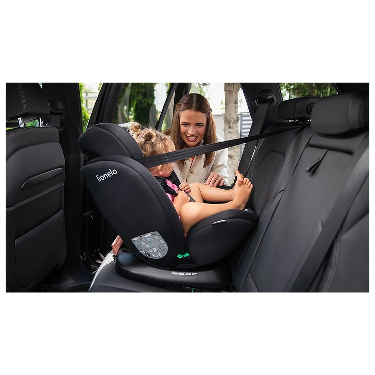 Scaun auto, Lionelo, Bastiaan i-Size, 4 in 1, Protectie laterala, Cu spatar inclinabil in 4 pozitii, Cu tetiera [30]