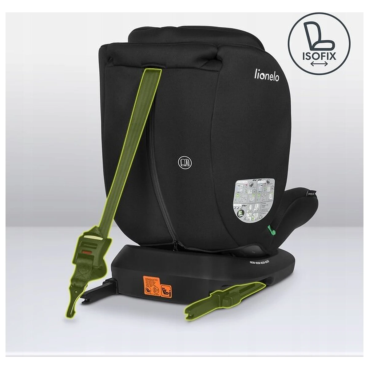 Scaun auto, Lionelo, Bastiaan i-Size, 4 in 1, Protectie laterala, Cu spatar inclinabil in 4 pozitii, Cu tetiera [26]