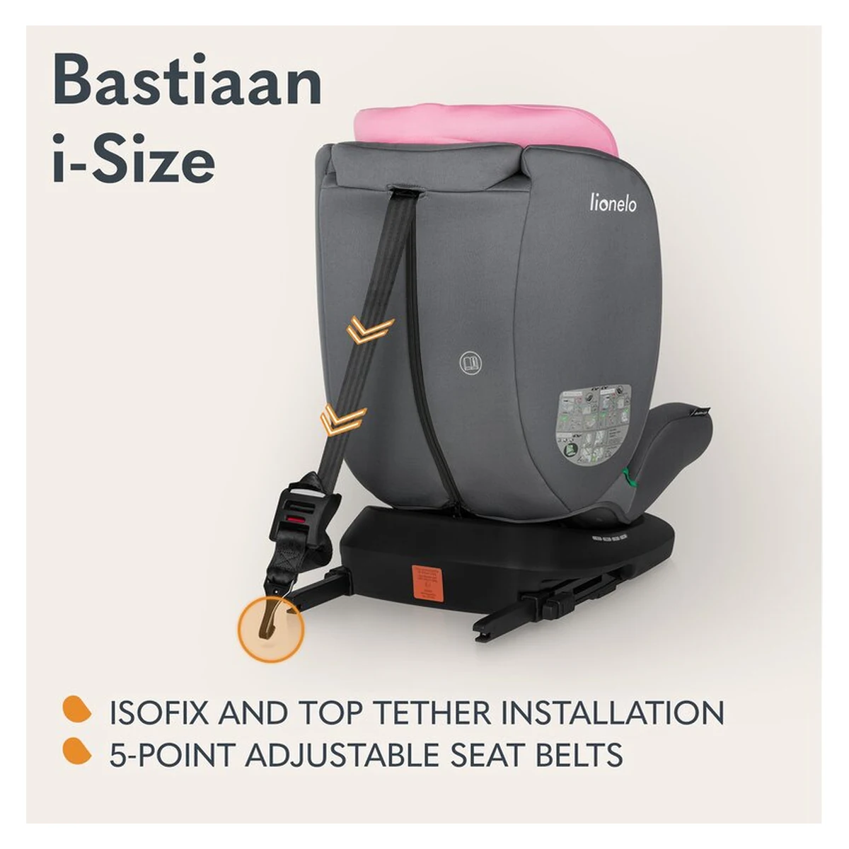 Scaun auto, Lionelo, Bastiaan i-Size, 4 in 1 [19]