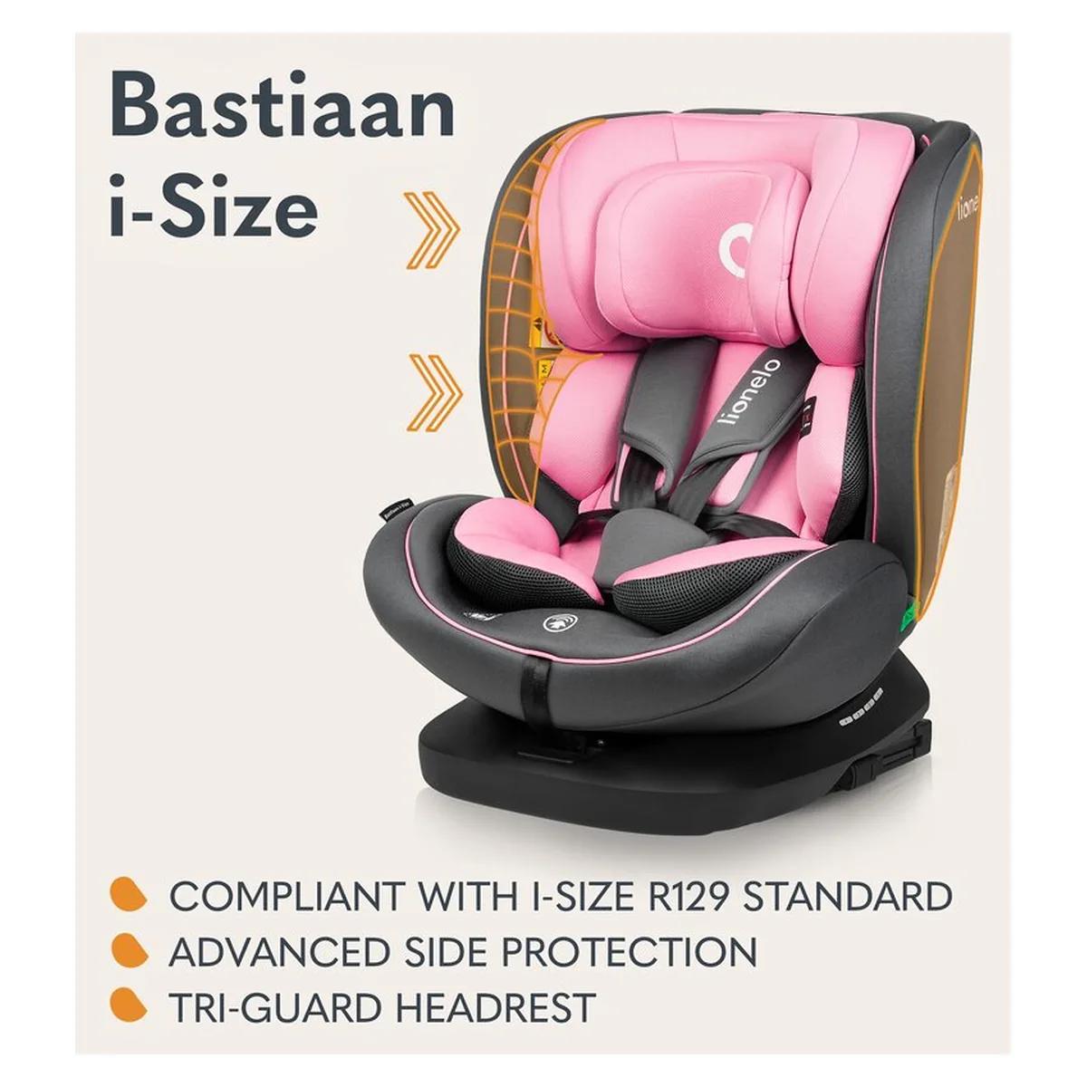 Scaun auto, Lionelo, Bastiaan i-Size, 4 in 1 [20]