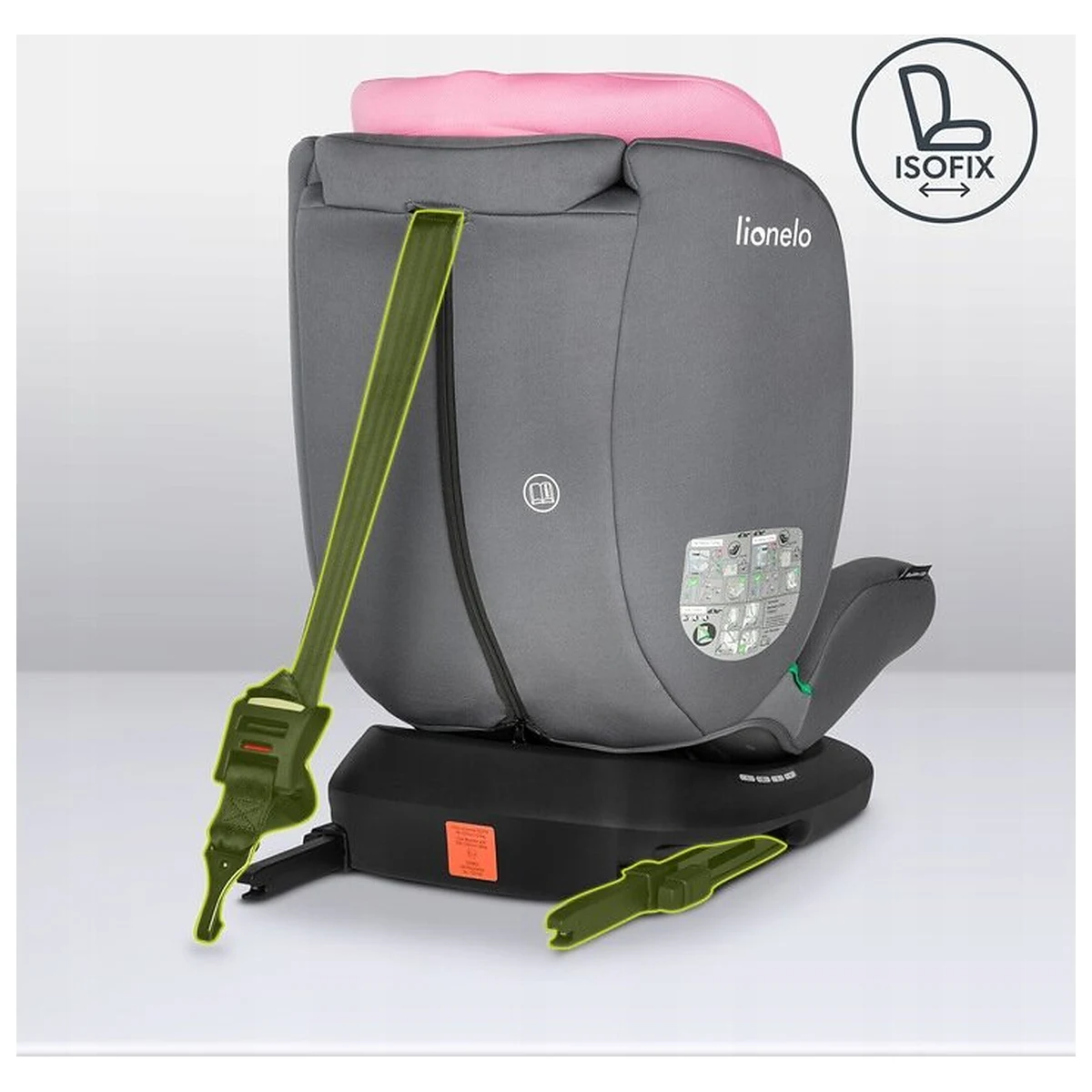 Scaun auto, Lionelo, Bastiaan i-Size, 4 in 1, Protectie laterala, Cu spatar inclinabil in 4 pozitii, Cu tetiera [27]