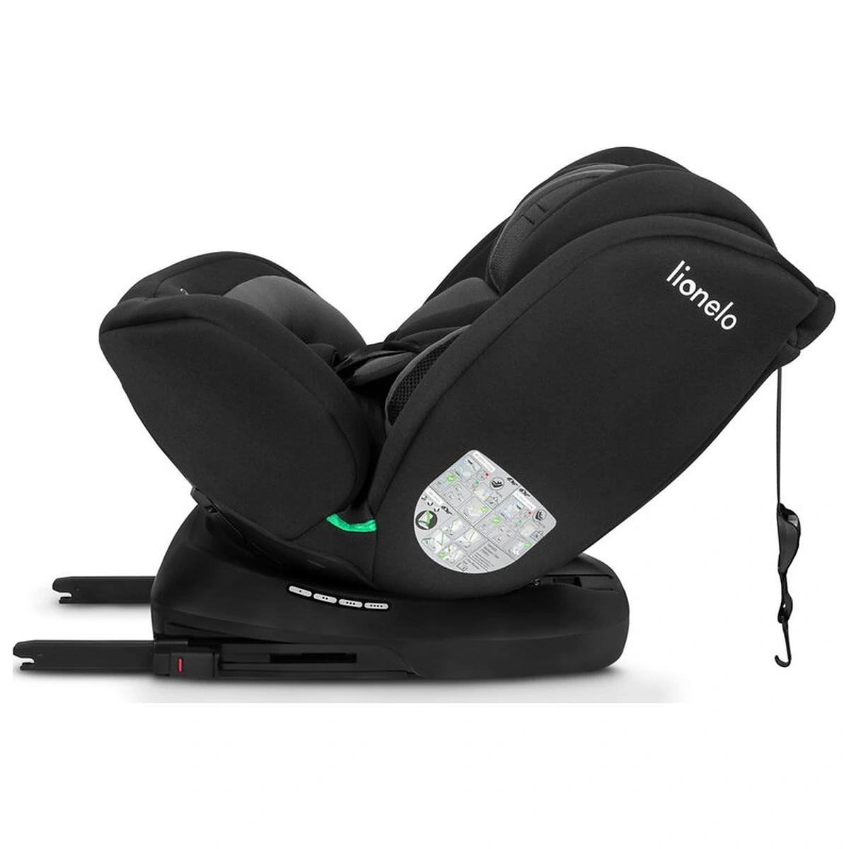 Scaun auto, Lionelo, Bastiaan i-Size, 4 in 1, Protectie laterala, Cu spatar inclinabil in 4 pozitii, Cu tetiera [15]