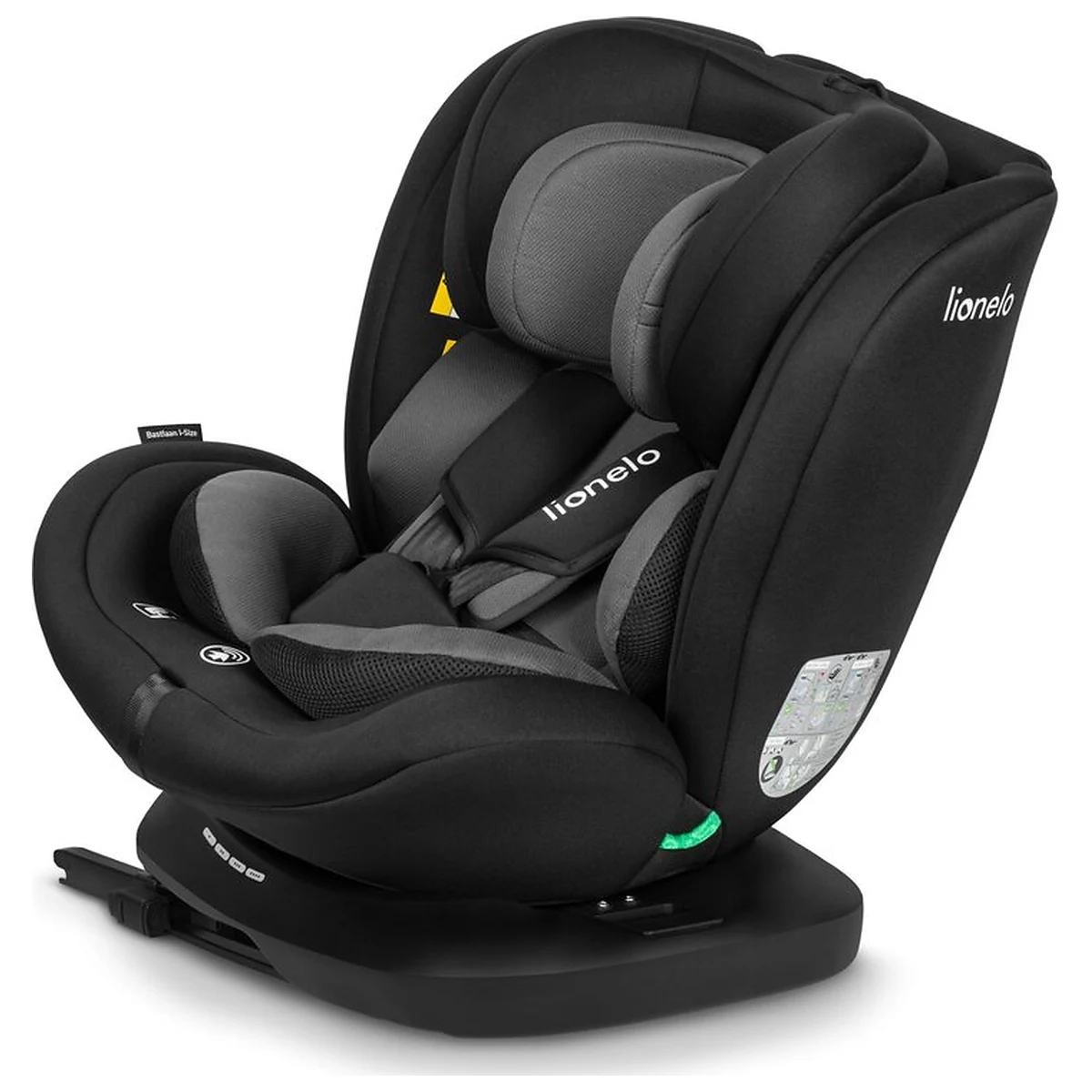 Scaun auto, Lionelo, Bastiaan i-Size, 4 in 1, Protectie laterala, Cu spatar inclinabil in 4 pozitii, Cu tetiera [6]
