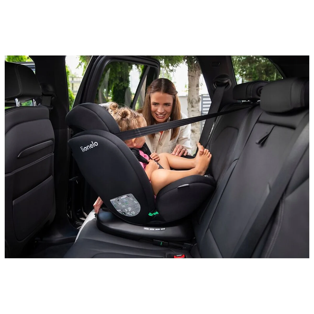 Scaun auto, Lionelo, Bastiaan i-Size, 4 in 1, Protectie laterala, Cu spatar inclinabil in 4 pozitii, Cu tetiera [28]