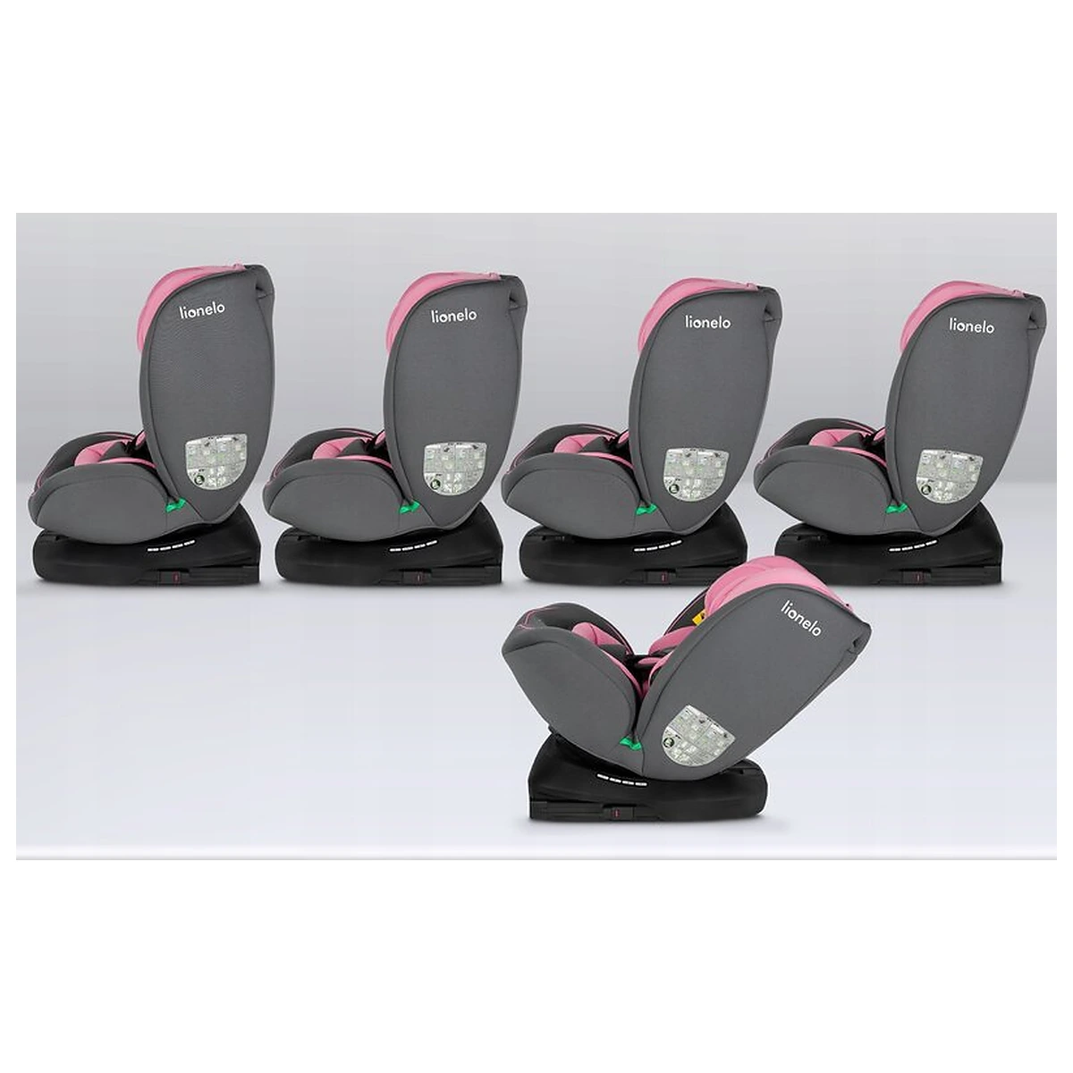 Scaun auto, Lionelo, Bastiaan i-Size, 4 in 1, Protectie laterala, Cu spatar inclinabil in 4 pozitii, Cu tetiera [20]