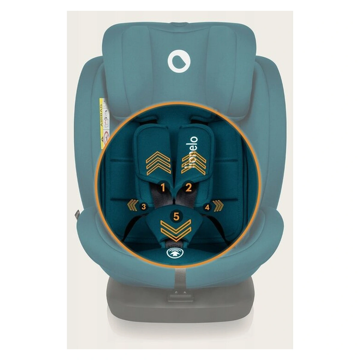 Scaun auto, Lionelo, Bastiaan i-Size, 4 in 1, Rotire 360 grade, 0-36 Kg, 40-150 cm, Isofix, Albastru Indigo [13]