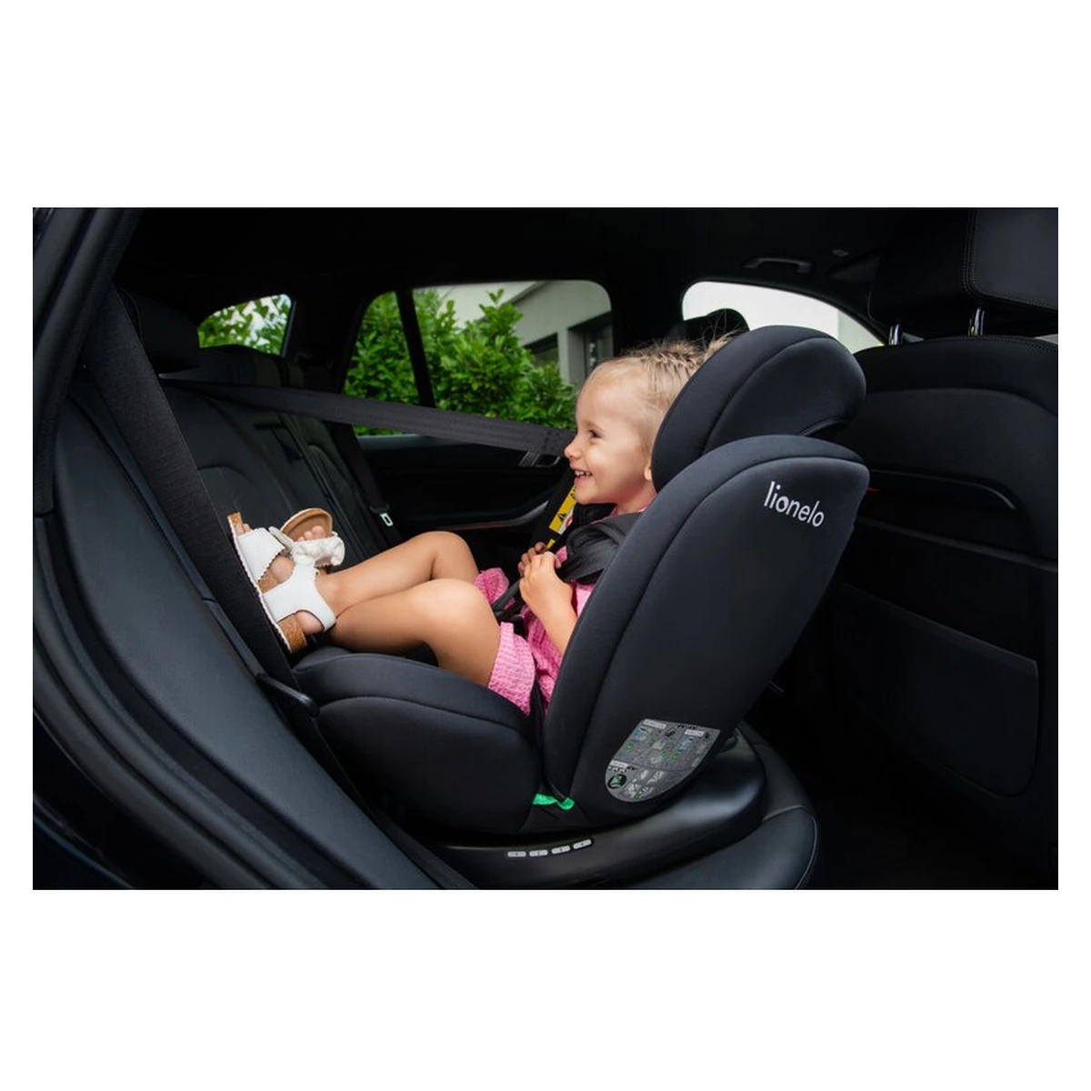 Scaun auto, Lionelo, Bastiaan i-Size, 4 in 1, Rotire 360 grade, 0-36 Kg, 40-150 cm, Isofix, Albastru Indigo [20]