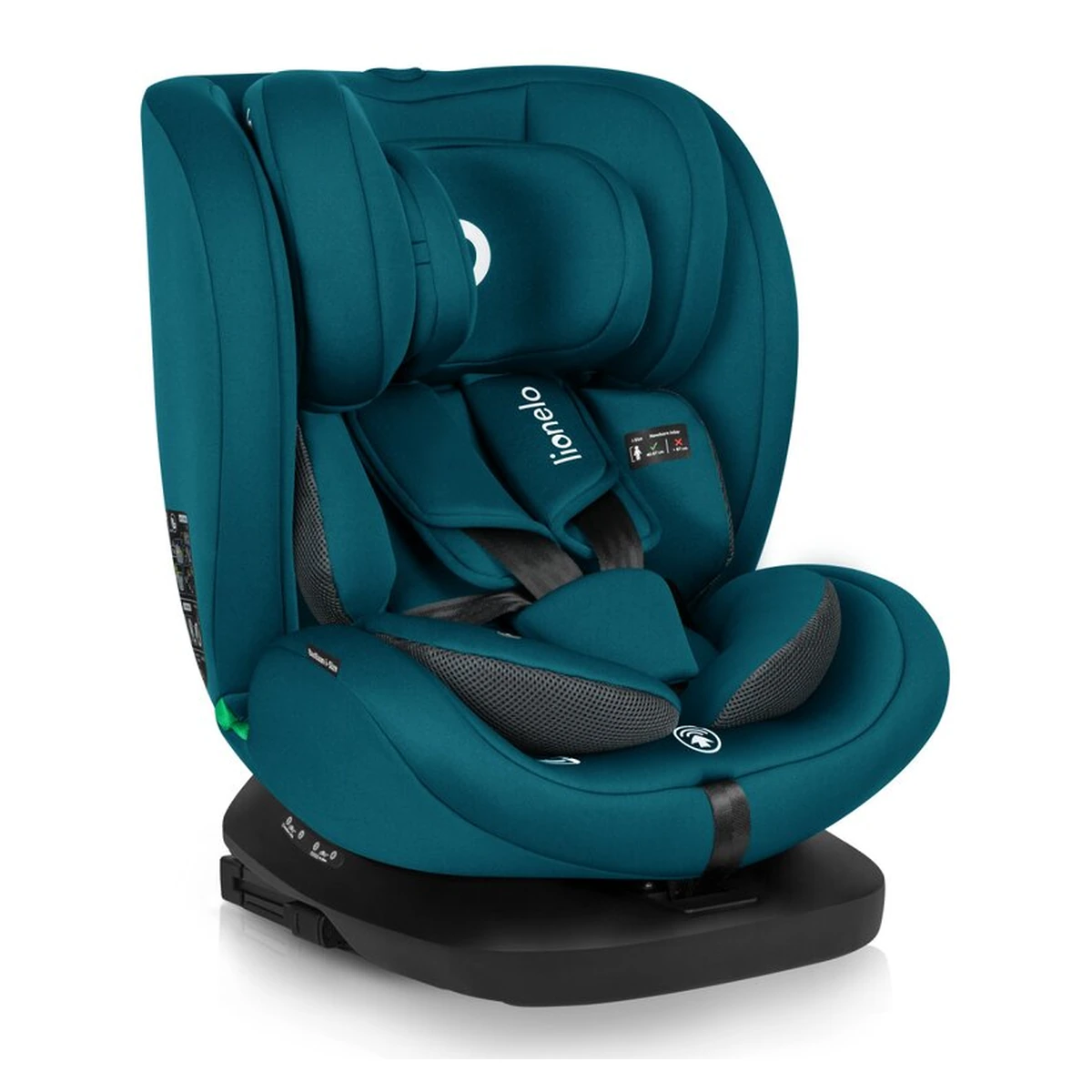 Scaun auto, Lionelo, Bastiaan i-Size, 4 in 1, Rotire 360 grade, 0-36 Kg, 40-150 cm, Isofix, Albastru Indigo [5]
