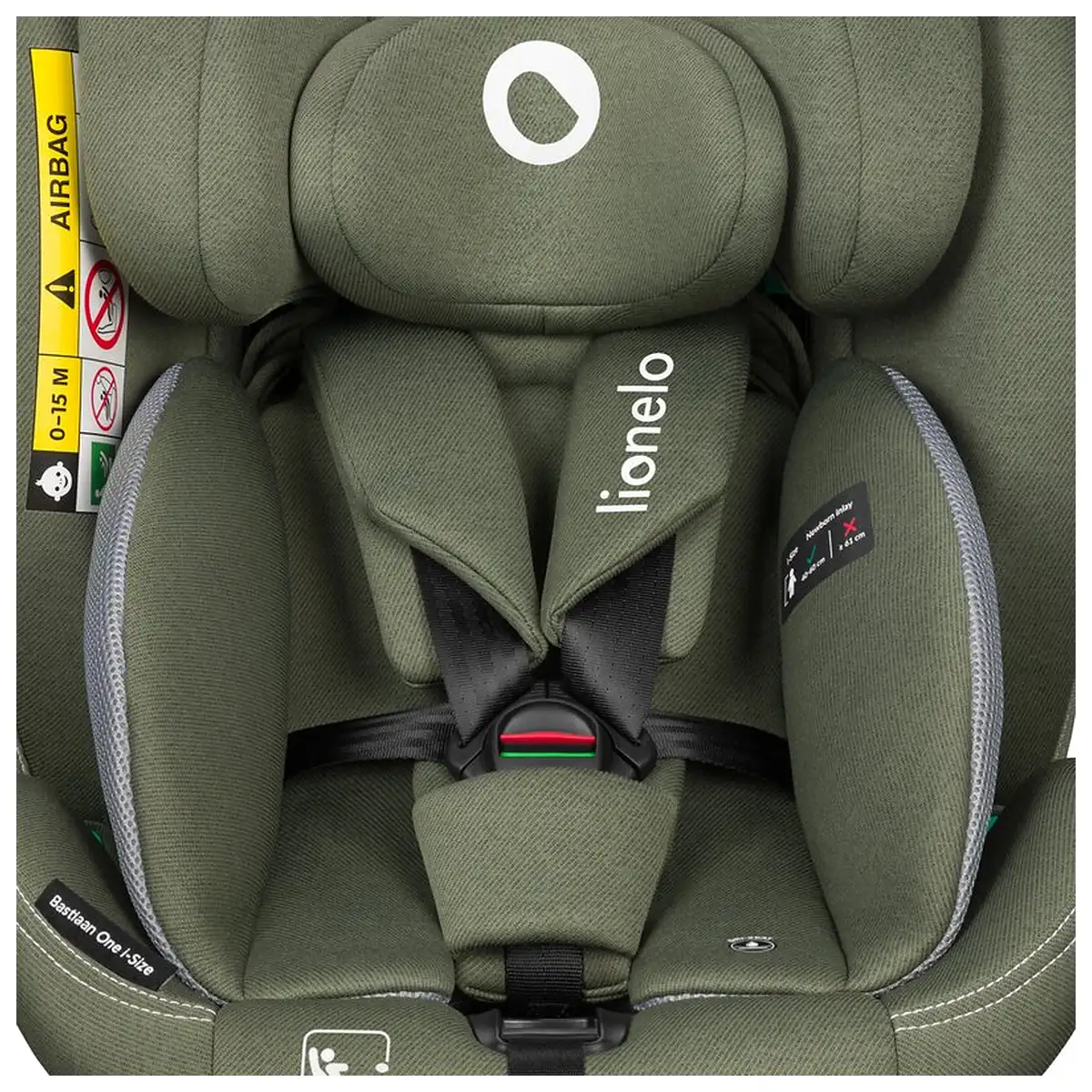 Scaun auto, Lionelo, Bastiaan One i-Size, 4 in 1, Protectie laterala, Cu spatar inclinabil in 4 pozitii, Cu tetiera [16]