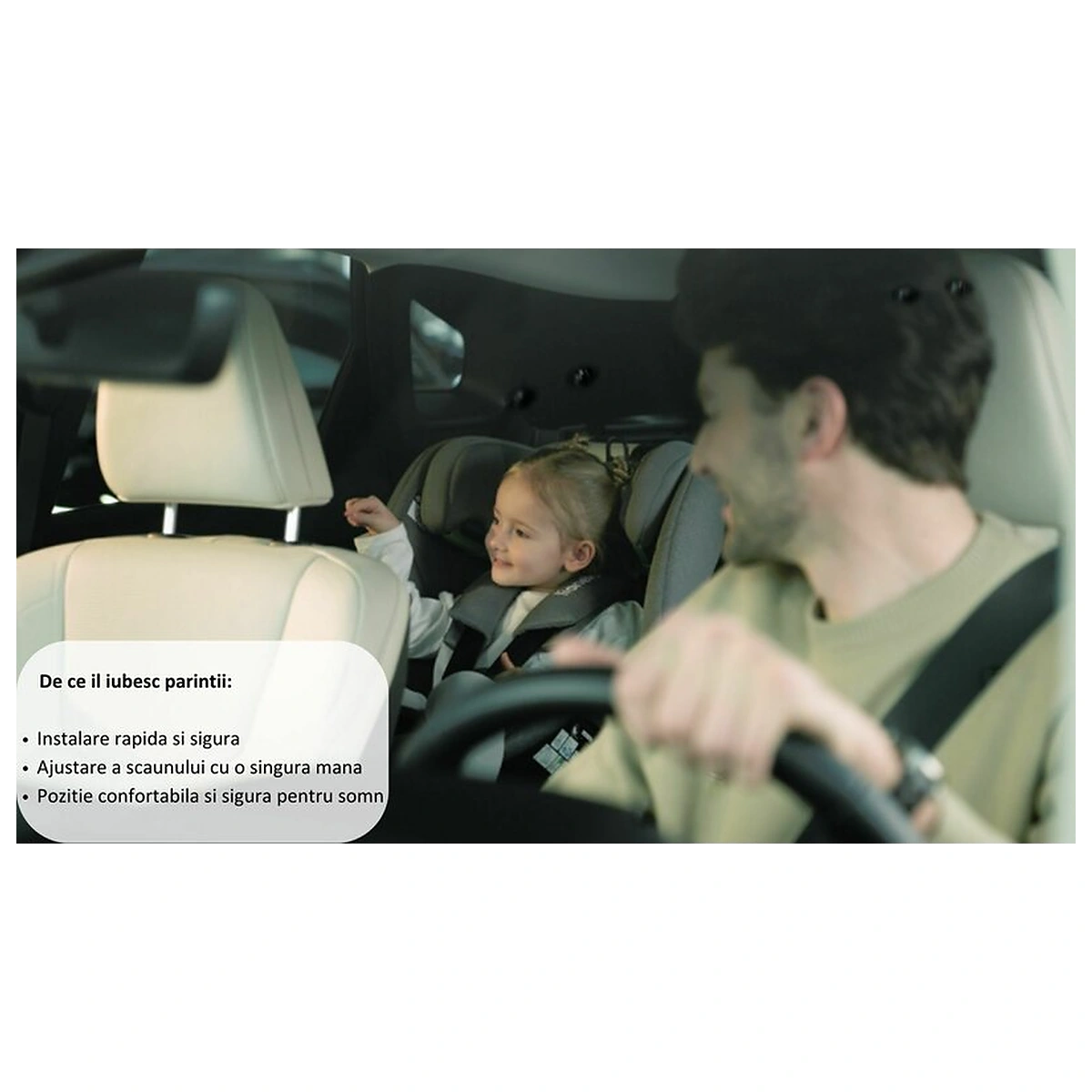 Scaun auto, Lionelo, Bastiaan One i-Size, 4 in 1, Protectie laterala, Cu spatar inclinabil in 4 pozitii, Cu tetiera [24]