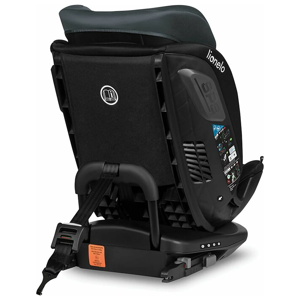 Scaun auto, Lionelo, Bastiaan RWF i-Size, Pozitie de somn, Protectie laterala, Rotire 360 grade, 0-36 Kg, Cu Isofix si [22]