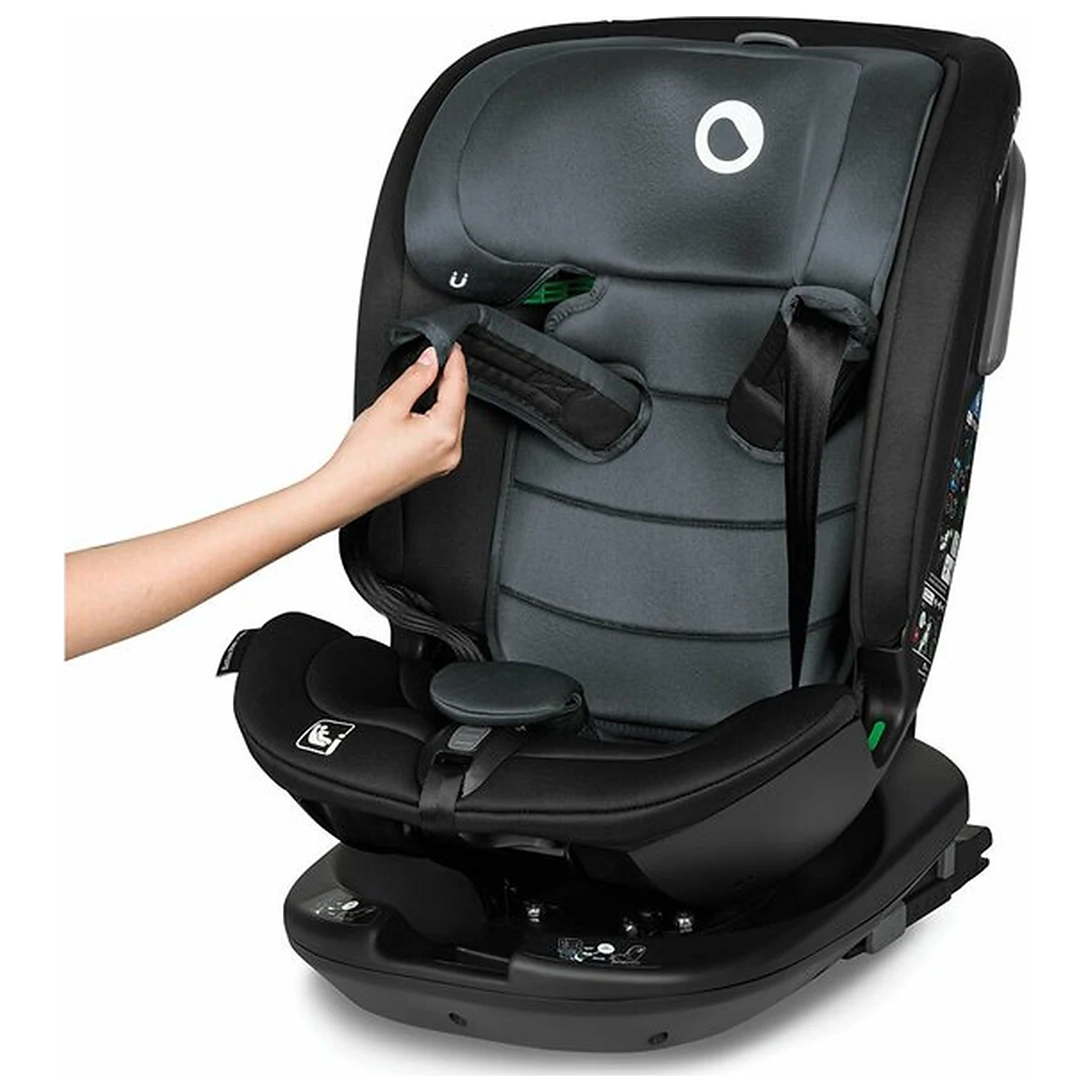 Scaun auto, Lionelo, Bastiaan RWF i-Size, Pozitie de somn, Protectie laterala, Rotire 360 grade, 0-36 Kg, Cu Isofix si [32]