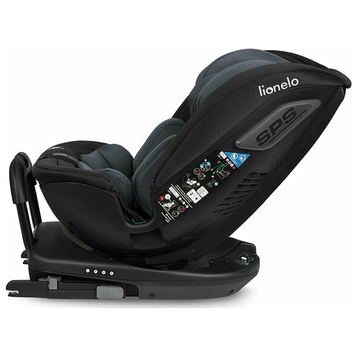 Scaun auto, Lionelo, Bastiaan RWF i-Size, Pozitie de somn, Protectie laterala, Rotire 360 grade, 0-36 Kg, Cu Isofix si [20]