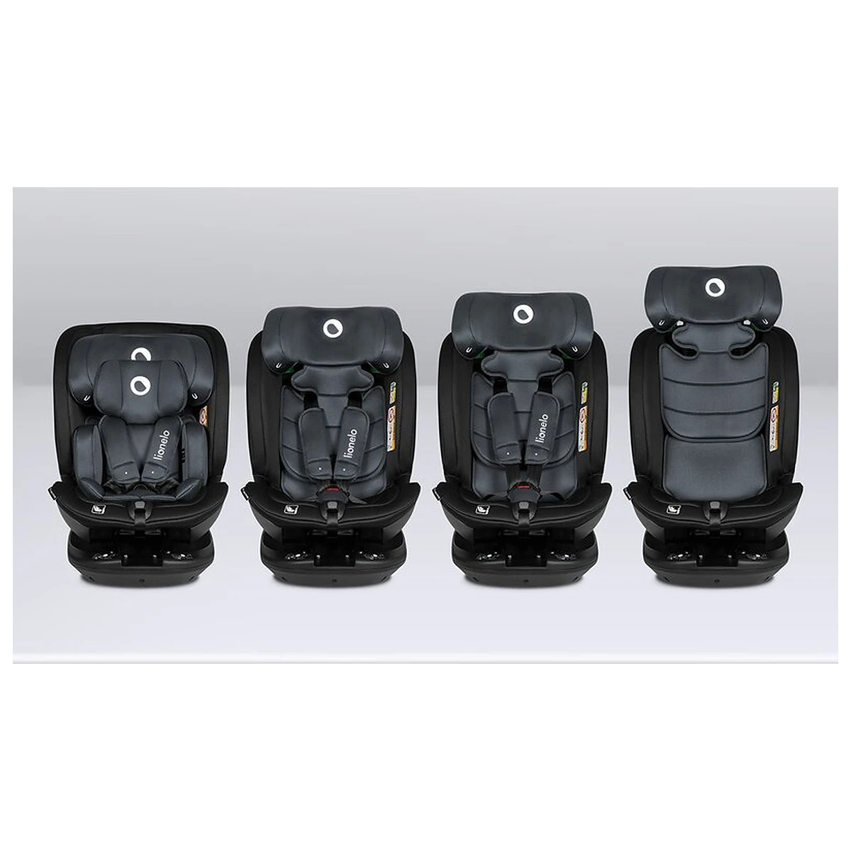 Scaun auto, Lionelo, Bastiaan RWF i-Size, Pozitie de somn, Protectie laterala, Rotire 360 grade, 0-36 Kg, Cu Isofix si [33]