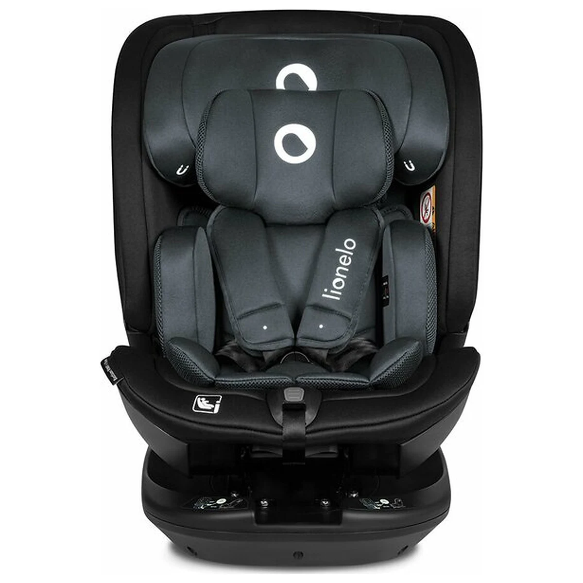 Scaun auto, Lionelo, Bastiaan RWF i-Size, Pozitie de somn, Protectie laterala, Rotire 360 grade, 0-36 Kg, Cu Isofix si [7]