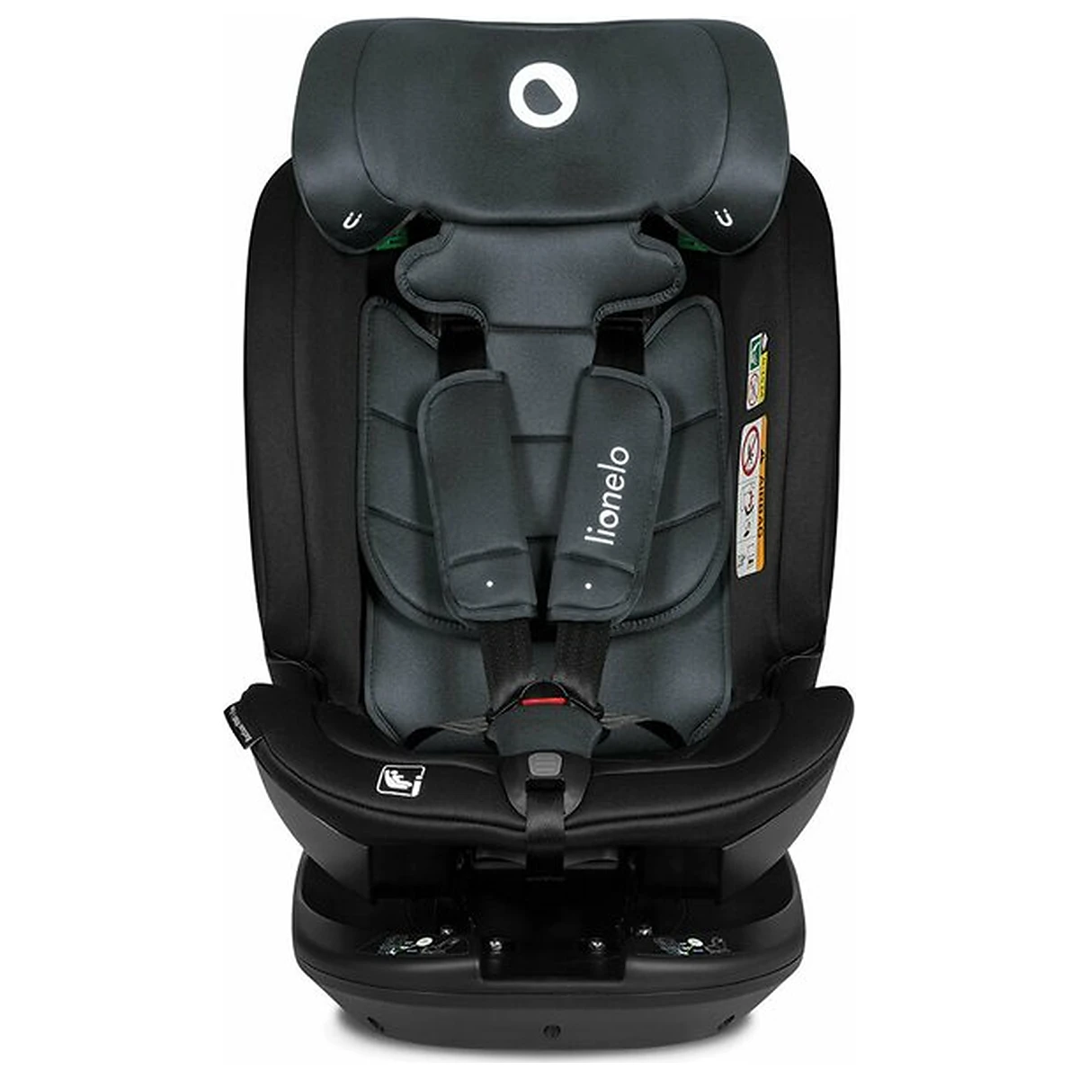 Scaun auto, Lionelo, Bastiaan RWF i-Size, Pozitie de somn, Protectie laterala, Rotire 360 grade, 0-36 Kg, Cu Isofix si [9]