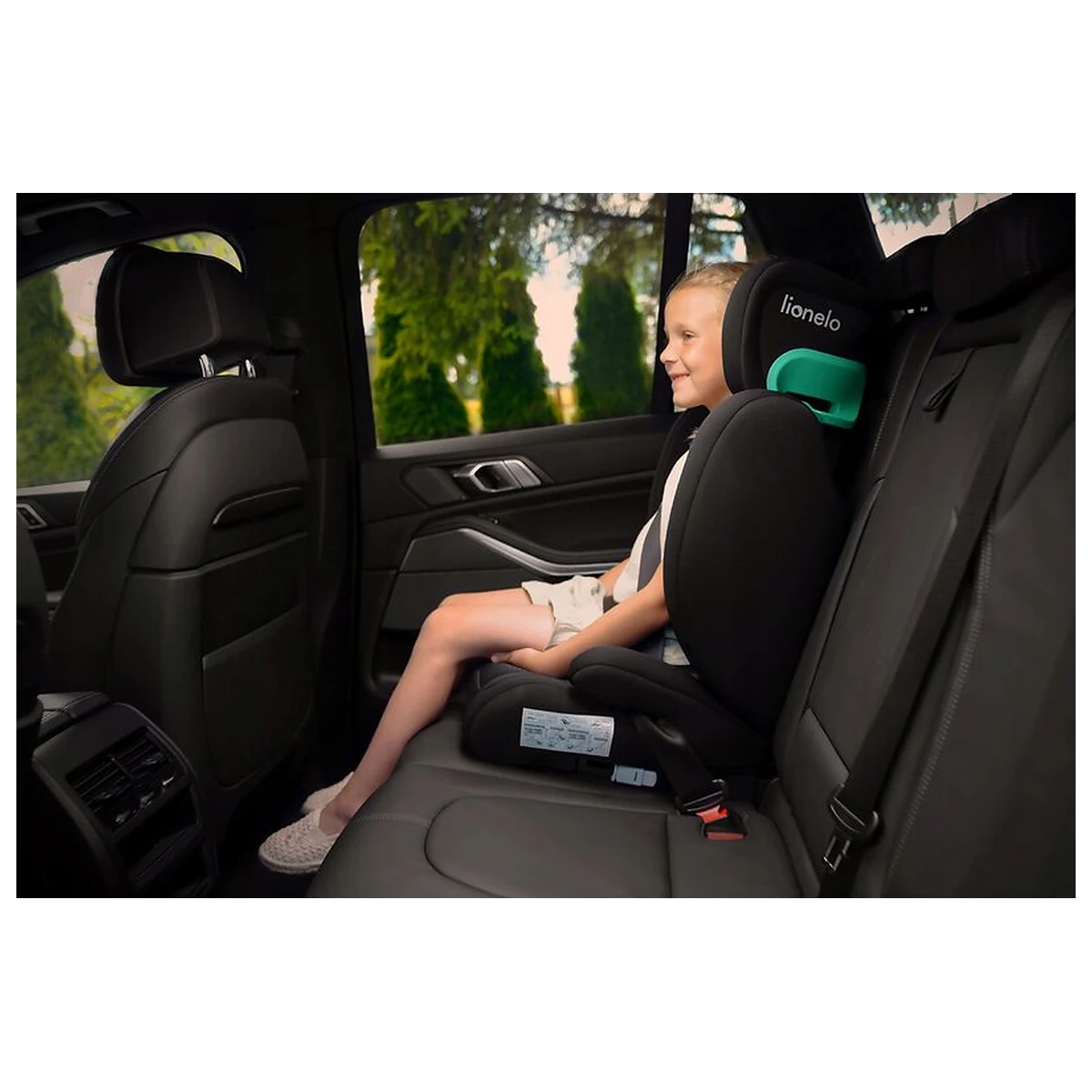 Scaun auto, Lionelo, Hugo i-Size, 100-150 cm, 4-12 ani, Gri [23]