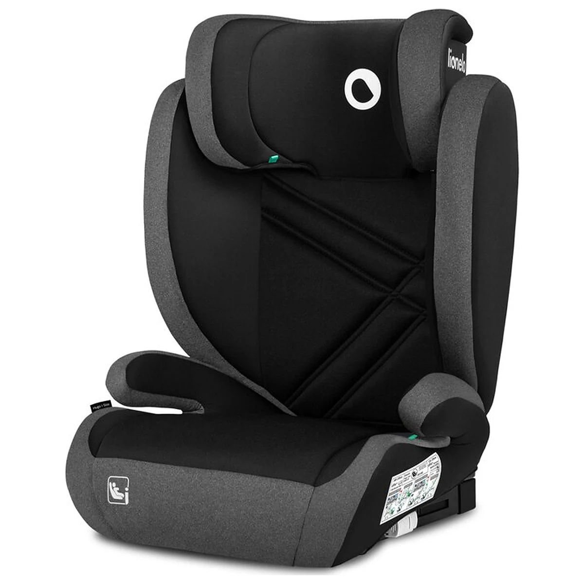 Scaun auto, Lionelo, Hugo i-Size, 100-150 cm, 4-12 ani, Gri [6]