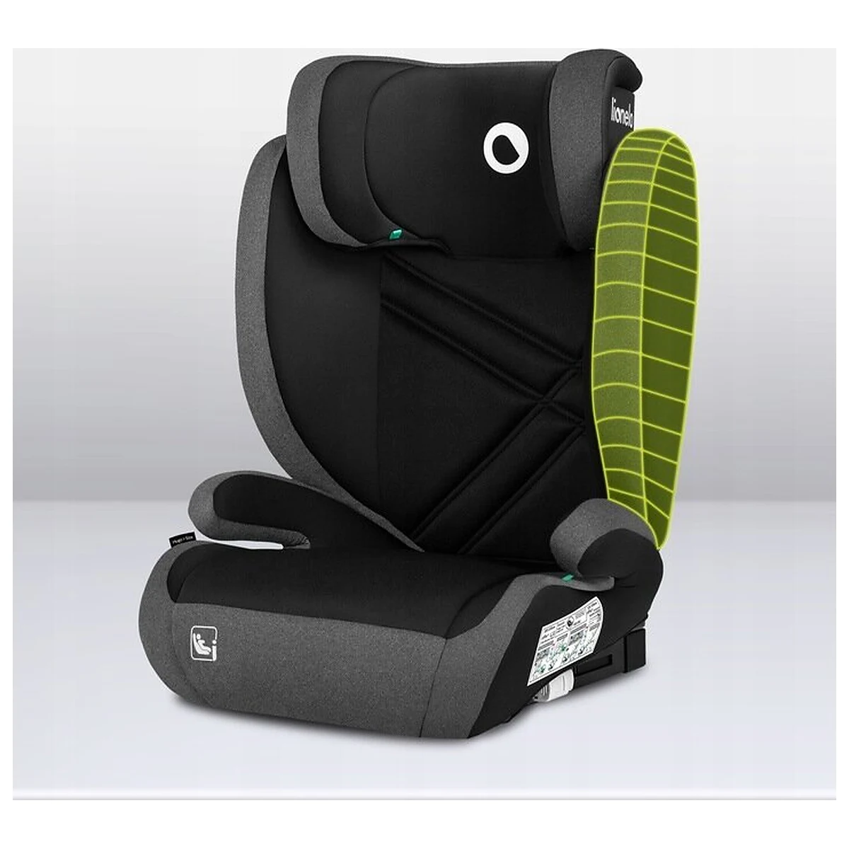 Scaun auto, Lionelo, Hugo i-Size, 100-150 cm, 4-12 ani, Gri [17]